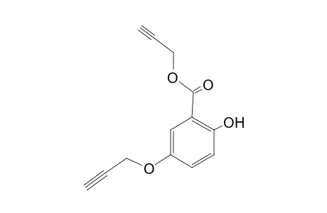 2-Hydroxy-5-prop-2-ynoxybenzoic acid prop-2-ynyl ester