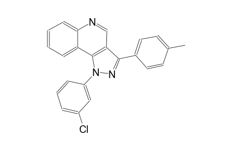 1-(3-chlorophenyl)-3-(4-methylphenyl)-1H-pyrazolo[4,3-c]quinoline