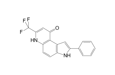 2-Phenyl-7-(trifluoromethyl)-3,6-dihydropyrrolo[3,2-f]quinolin-9-one