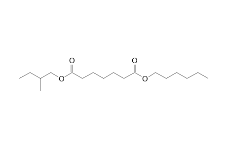 Pimelic acid, hexyl 2-methylbutyl ester