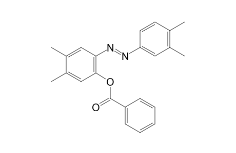 (E)-2-[(3,4-Dimethylphenyl)diazenyl]-4,5-dimethylphenyl Benzoate