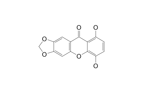 1,4-DIHYDROXY-6,7-METHYLENEDIOXYXANTHONE