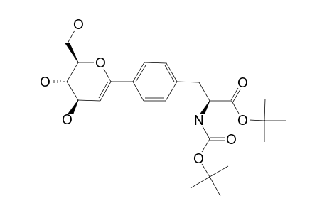 N-[(1,1-DIMETHYLETHOXY)-CARBONYL]-4-(1,2-DIDEOXY-D-ARABINO-HEXENOPYRANOSYL)-L-PHENYLALANINE-1,1-DIMETHYLETHYLESTER