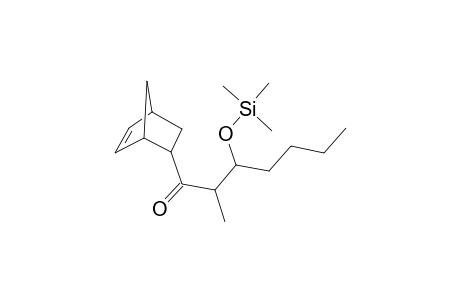 exo-5-(2-methyl-3-trimethylsiloxy-1-heptanon-1-yl)bicyclo[2.2.1]hept-2-ene