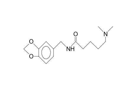 5-Dimethylamino-N-(3,4-methylenedioxy-benzyl)-pentanamide