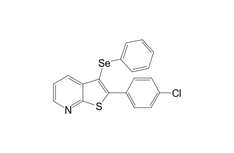 2-(4-Chlorophenyl)-3-(phenylselanyl)thieno[2,3-b]pyridine