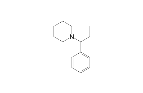 1-(1-Phenylpropyl)piperidine
