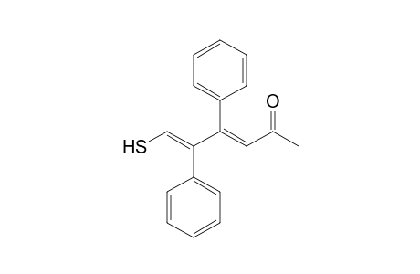 1-Mercapto-2,3-diphenylhexa-1,3-dien-5-one