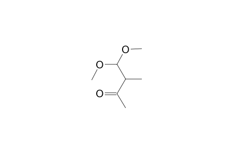 2-Butanone, 4,4-dimethoxy-3-methyl-