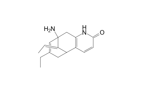 (E)-9-Amino-7-ethyl-11-ethylidene-5,6,9,10-tetrahydro-5,9-methano-1H-cycloocta[b]pyridin-2-one