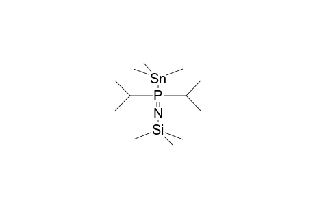 N-TRIMETHYLSILYL-P,P-DIISOPROPYL-P-TRIMETHYLSTANNYLIMIDOPHOSPHORANE