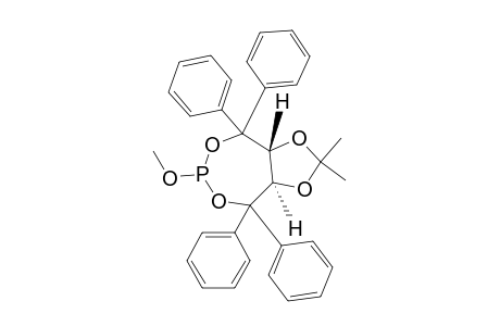 (1R,7R)-4-Methoxy-9,9-dimethyl-2,2,6,6-tetraphenyl-3,5,8,10-tetraoxa-4-phosphabicyclo[5.3,0]decane