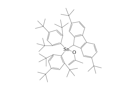 (2,7-di-tert-butyl-9H-fluoren-9-yl)(prop-1-en-2-yloxy)bis(2,4,6-tri-tert-butylphenyl)stannane