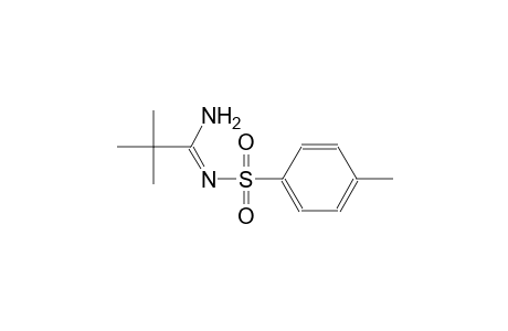 N-[(Z)-1-amino-2,2-dimethylpropylidene]-4-methylbenzenesulfonamide