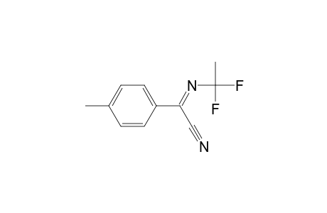 .alpha.-(1,1-Difluoroethylimino)-p-methylphenylacetonitrile