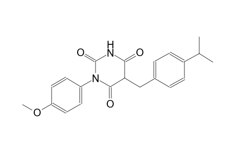 5-(4-isopropylbenzyl)-1-(4-methoxyphenyl)-2,4,6(1H,3H,5H)-pyrimidinetrione