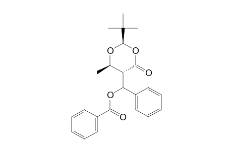 (1'S,2R,5S,6R)-5-[.alpha.-(Benzoyloxy)benzyl]-2-(t-butyl)-6-methyl-1,3-dioxan-4-one