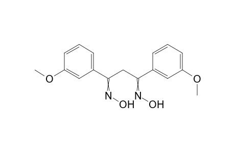1,3-Bis-(hydroxyimino)-1,3-bis-(3-methoxyphenyl)propane