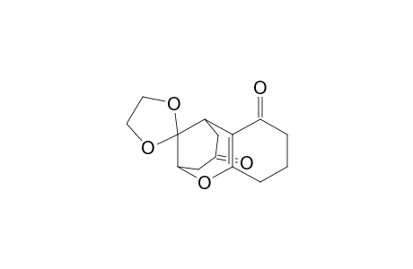 Spiro[1,3-dioxolane-2,11'-[2,6]methano[2H-1]benzoxocin]-4',7'(3'H,5'H)-dione, 6',8',9',10'-tetrahydro-