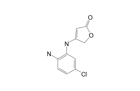 4-(2-AMINO-5-CHLOROANILINO)-2,5-DIHYDRO-2-FURANONE