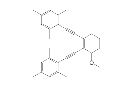 2-[2-[2-(2-mesitylethynyl)-3-methoxy-cyclohexen-1-yl]ethynyl]-1,3,5-trimethyl-benzene