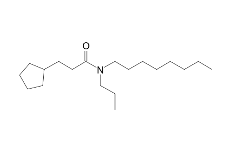 Propionamide, 3-cyclopentyl-N-propyl-N-octyl-