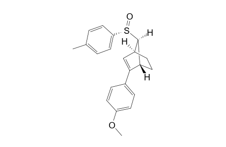 (1R,4S,7R)-2-(4-Methoxyphenyl)-7-((R)-p-tolylsulfinyl)-bicyclo[2.2.1]hept-2-ene