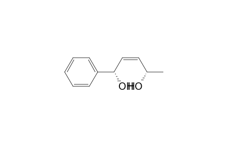 (1R*,2Z,4S)-1-phenyl-2-pentene-1,4-diol