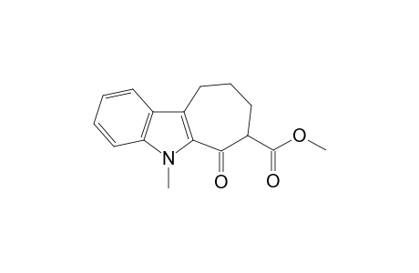 Methyl 5-methyl-6-oxo-5,6,7,8,9,10-hexahydrocyclohepta[b]indole-7-carboxylate