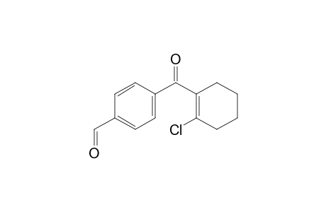 4-(2-Chlorocyclohex-1-enecarbonyl)benzaldehyde