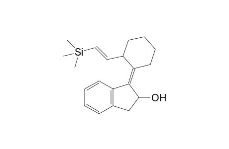 trans-2-[2-(Trimethylsilyl)ethenyl]-1-(2-hydroxy-1,2-dihydroinden-1-ylidene)cyclohexane