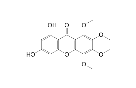 1,3-Dihydroxy-5,6,7,8-tetramethoxy-xanthone