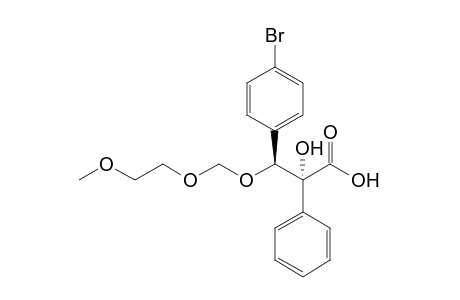 (2R,3S)-2-Phenyl-2-hydroxy-3-(4-bromophenyl)-3-(2-methoxyethoxymethyoxy)propanoic acid