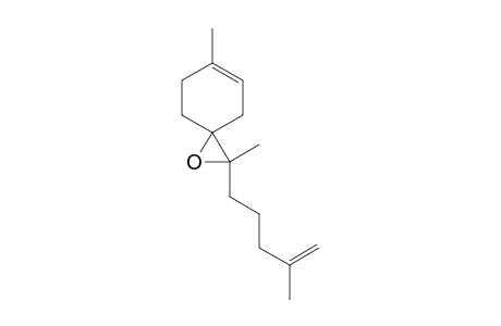 6,7-EPOXY-BISABOLA-2,11-DIENE;2,6-DIMETHYL-2-(4-METHYLPENT-4-ENYL)-1-OXASPIRO-[2.5]-OCT-5-ENE
