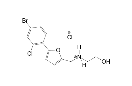 2-furanmethanaminium, 5-(4-bromo-2-chlorophenyl)-N-(2-hydroxyethyl)-, chloride