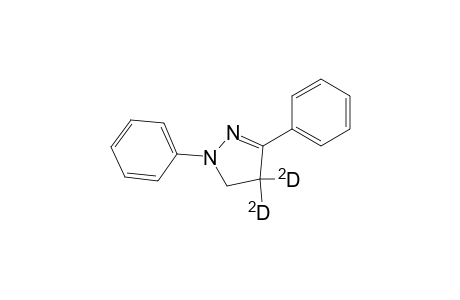 1,3-Diphenyl-2-pyrazoline-[4,4-D2]