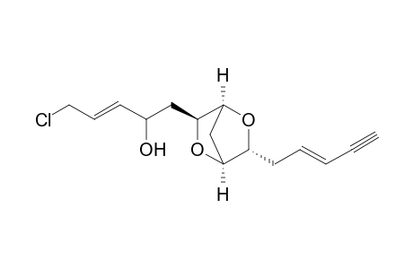 (E)-5-chloranyl-1-[(1S,3S,4S,6R)-6-[(E)-pent-2-en-4-ynyl]-2,5-dioxabicyclo[2.2.1]heptan-3-yl]pent-3-en-2-ol