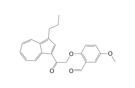 1-[2'-Formyl-4'-methoxyphenoxy)acetyl]-3-propylazulene