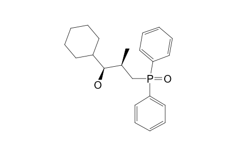 (1R,2S)-1-CYCLOHEXYL-3-DIPHENYLPHOSPHINOYL-2-METHYLPROPAN-1-OL;SYN;MINOR