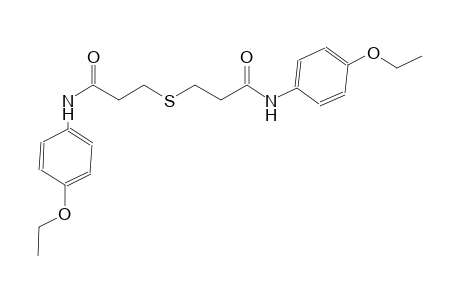 3-{[3-(4-ethoxyanilino)-3-oxopropyl]sulfanyl}-N-(4-ethoxyphenyl)propanamide