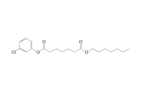 Pimelic acid, 3-chlorophenyl heptyl ester