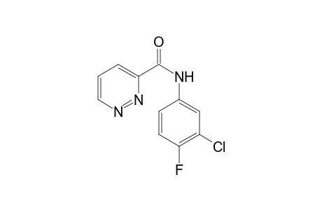 3-Pyridazinecarboxamide, N-(3-chloro-4-fluorophenyl)-