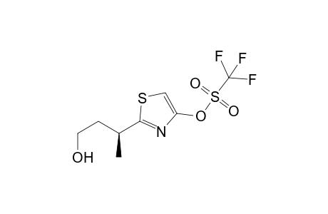 Trifluoromethanesulfonic acid 2-((S)-3-hydroxy-1-methyl-propyl)-thiazol-4-yl ester