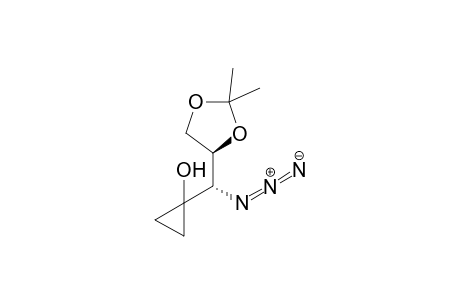1-{(S)-Azido [(4S)-2,2-Dimethyl-1,3-dioxolan-4-yl]methyl}cyclopropanol