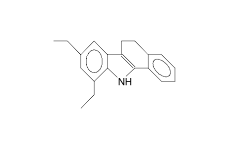 8,10-Diethyl-5,6-dihydro-benzo(A)carbazole
