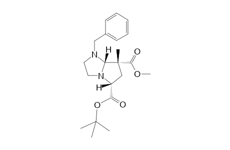 1-Benzyl-5-tert-butoxycarbonyl-7-methoxycarbonyl-7-methylhexahydro-1H-pyrrolo[1,2-a]imidazole
