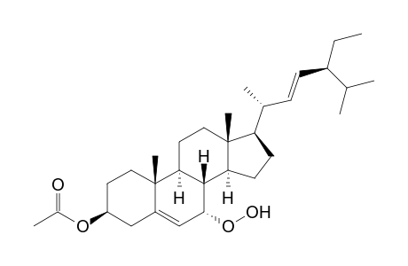(22E)-3.beta.Acetoxy-7.alpha,-hydroperoxystigmasta-5,22-diene