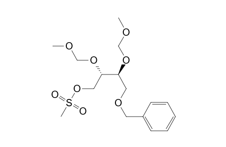 4-o-benzyl-2,3-o-bis(methoxymethyl)-1-o-(methylsulfonyl)-l-threitol