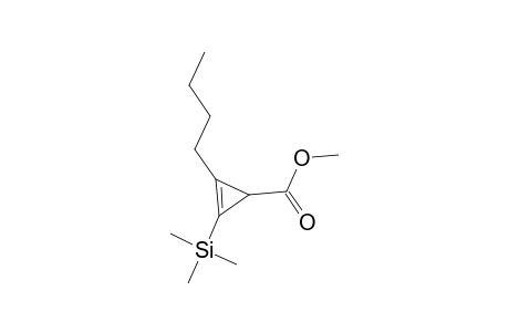 Methyl 2-butyl-3-(trimethylsilyl)-2-cyclopropene-1-carboxylate
