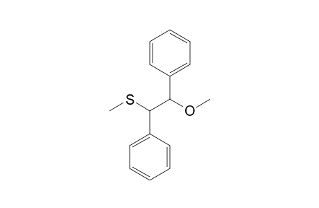 erythro-1,2-diphenyl-1-methylthio-2-methoxyethane